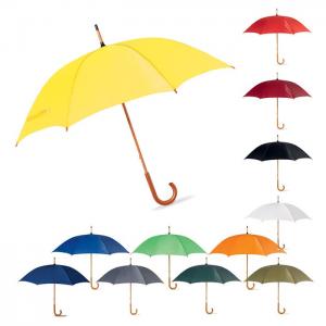 Promotional 23inch wooden straight umbrella