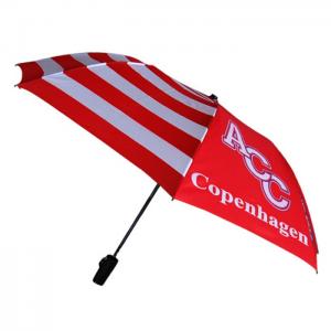 2 folding auto open american flag umbrella