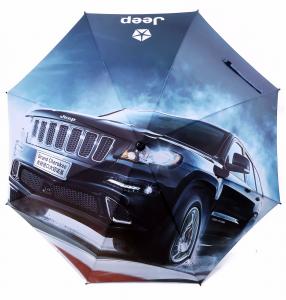 Digital Printed Artwork Advertising 4S 27inch Golf Umbrella