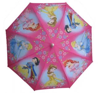 18inch pink color snow white  childrens umbrella