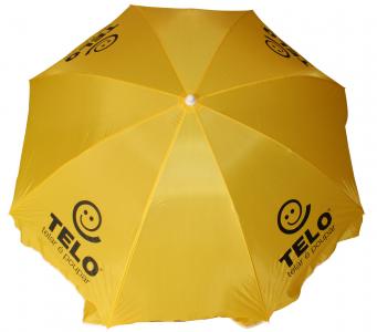 custom aluminium pole promotional beach umbrella