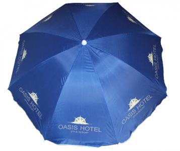 aluminium pole promotional beach umbrella