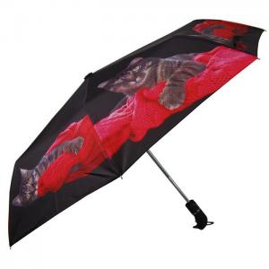 Heat Transfer Printing Auto open and close Advertising Folding Umbrella