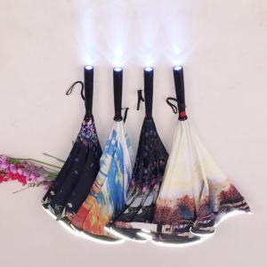 Luminescent Reverse Umbrella Creative Reflective Umbrella Night Umbrella