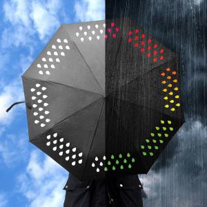 Customized manual open magic color changing umbrella wholesale