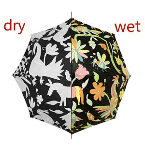 Amazing customized design fancy magic color changing umbrella