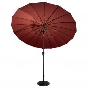 Treasure Round Large Fiberglass Patio Umbrella for Sale