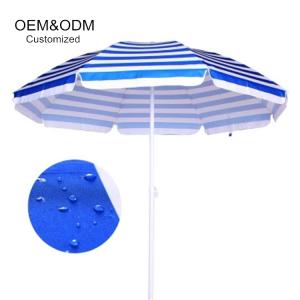 Custom made printing advertising outdoor sun parasol beach umbrella