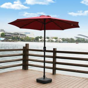 Folding beach umbrella Parasol with carry bagCustom Manual control patio umbrella outdoor